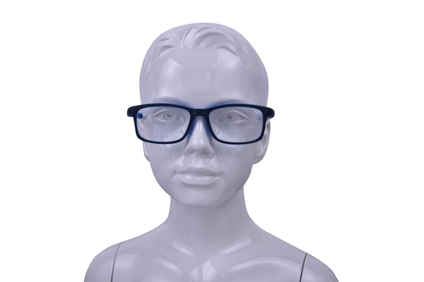  Nano Vista Fangame-SC-3 NAO303 Eyeglasses Youth Kids Full Rim w/Clip-On 
