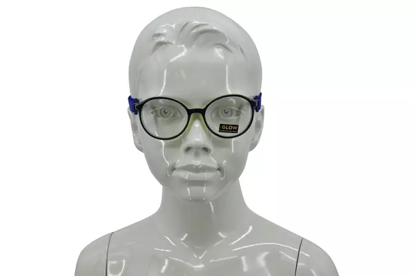  Nano Vista Flicker-Glow-3.0 NAO318 Eyeglasses Youth Kids Full Rim Round Shape 