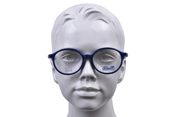  Nano Vista Flicker-SC-3.0 NAO318 Eyeglasses Youth Kids Full Rim w/Clip-On 