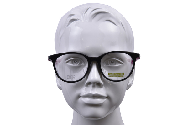  Nano Vista Glitch-3.0 NAO315 Eyeglasses Youth Kids Full Rim Round Shape 