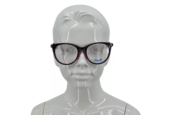  Nano Vista Glitch-SC-3.0 NAO315 Eyeglasses Youth Kids Full Rim w/Clip-On 