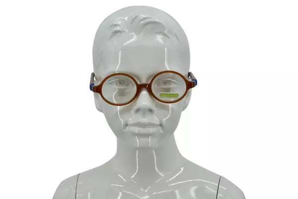  Nano Vista Loading-3.0 NAO327 Eyeglasses Youth Kids Full Rim Round Shape 