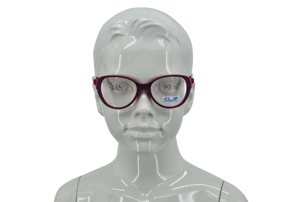  Nano Vista Mimi-SC-3.0 NAO312 Eyeglasses Youth Kids Full Rim Cat Eye w/Clip-On 