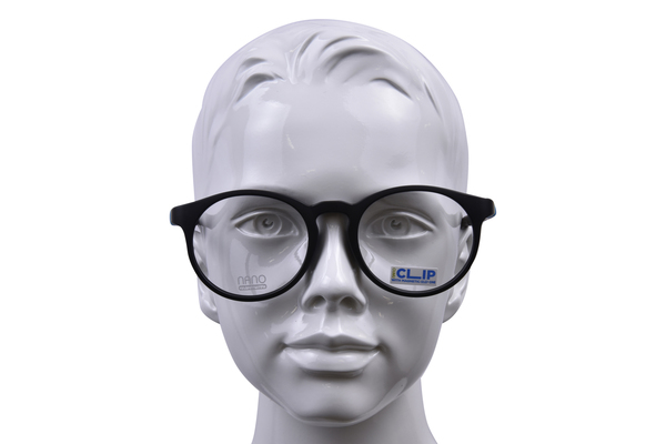  Nano Vista Multiplayer-SC-3.0 NAO325 Eyeglasses Youth Kids Full Rim w/Clip-On 