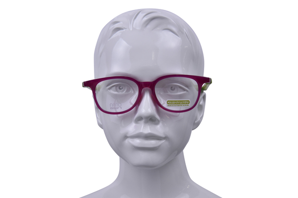  Nano Vista Pixel-3.0 NAO307 Eyeglasses Youth Kids Full Rim Round Shape 