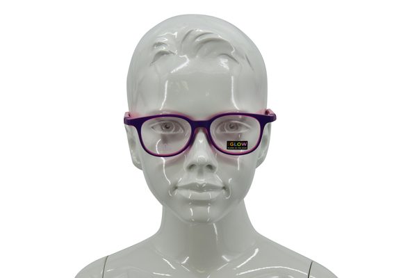  Nano Vista Pixel-Glow-3.0 NAO307 Eyeglasses Youth Kids Full Rim Oval Shape 