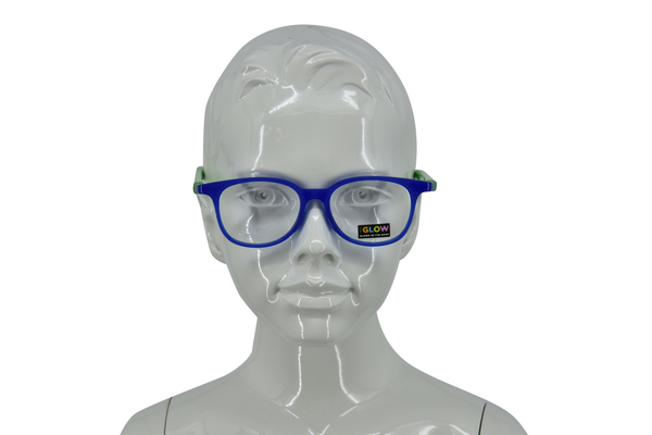  Nano Vista Pixel-Glow-3.0 NAO307 Eyeglasses Youth Kids Full Rim Oval Shape 