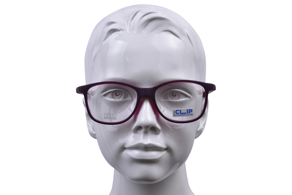  Nano Vista Quest-SC-3.0 NAO316 Eyeglasses Youth Kids Full Rim w/Clip-On 