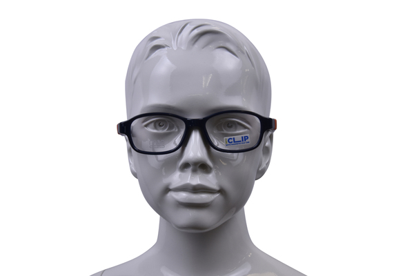  Nano Vista Twitch-SC-3.0 NAO323 Eyeglasses Youth Kids Full Rim w/Clip-On 