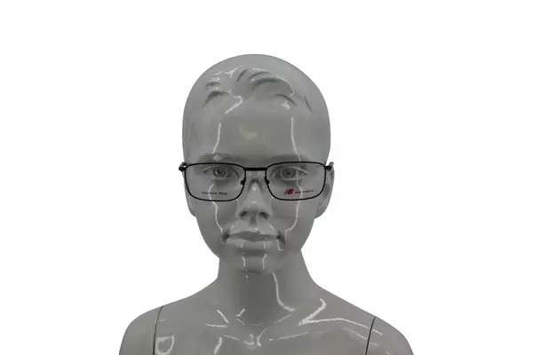  New Balance NBK127 Eyeglasses Youth Kids Boy's Full Rim Rectangle Shape 