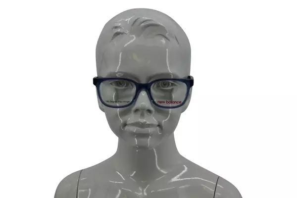  New Balance NBK185 Eyeglasses Youth Kids Boy's Full Rim Rectangle Shape 