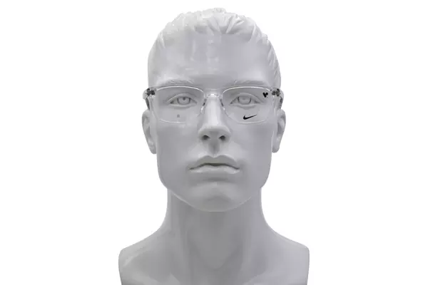 Nike 1000Y Eyeglasses Full Rim Rectangle Shape 