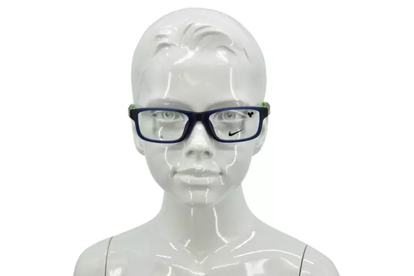  Nike 5102 Eyeglasses Youth Kids Boy's Full Rim Rectangle Shape 
