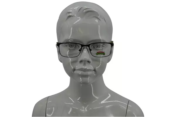  Teenage Mutant Ninja Turtles Nic-Superhero Eyeglasses Youth Kids Boy's Full Rim 
