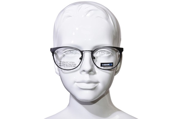  Tony Hawk THK077 Eyeglasses Youth Kids Boy's Full Rim Round Shape 