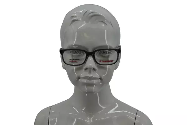  Transformers Has-Crush Eyeglasses Youth Kids Boy's Full Rim Rectangle Shape 