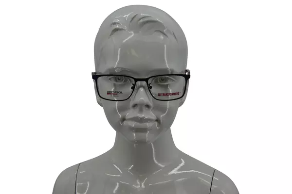  Transformers Has-Descendant Eyeglasses Youth Kids Boy's Full Rim Rectangle Shape 