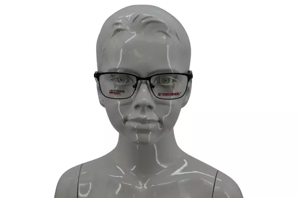  Transformers Has-Microchip Eyeglasses Youth Kids Boy's Full Rim Rectangle Shape 