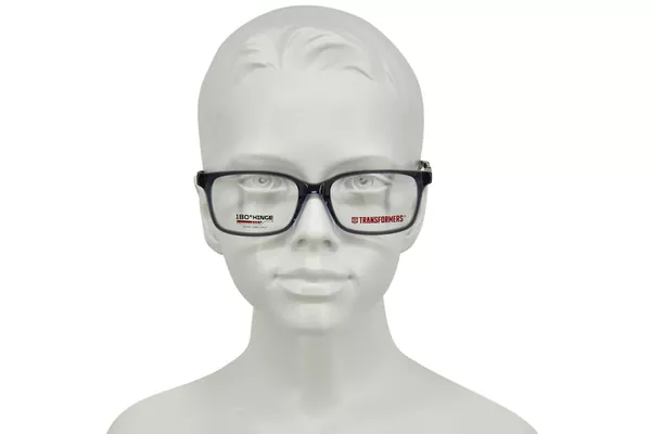  Transformers Stealth Eyeglasses Youth Kids Boy's Full Rim Rectangle Shape 