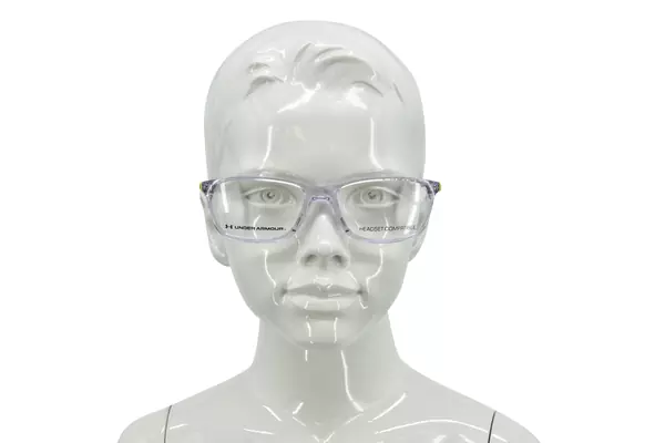  Under Armour UA-9014/G Eyeglasses Youth Kids Boy's Full Rim Rectangle Shape 