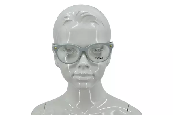  Versace VK3009U Eyeglasses Youth Kids Girl's Full Rim Round Shape 
