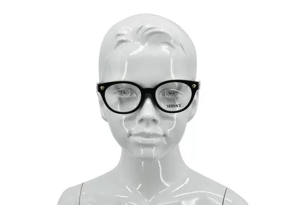  Versace VK3009U Eyeglasses Youth Kids Girl's Full Rim Round Shape 
