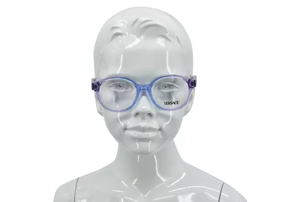  Versace VK3012 Eyeglasses Youth Kids Boy's Full Rim Round Shape 