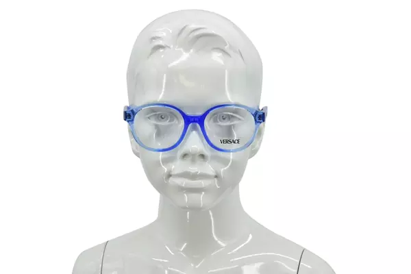  Versace VK3012 Eyeglasses Youth Kids Boy's Full Rim Round Shape 