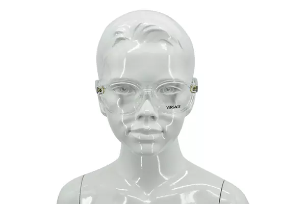  Versace VK3012 Eyeglasses Youth Kids Boy's Full Rim Round Shape 