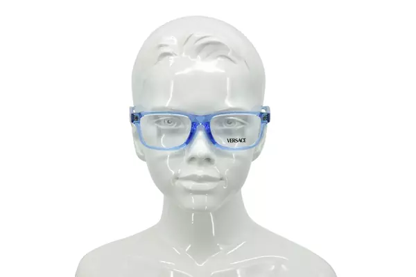  Versace VK3013U Eyeglasses Youth Kids Boy's Full Rim Rectangle Shape 