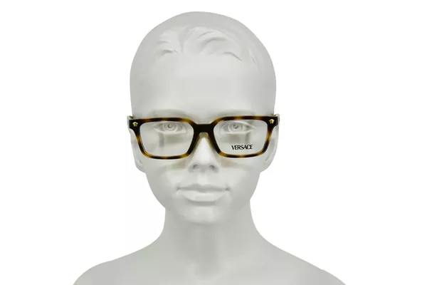  Versace VK3015U Eyeglasses Youth Kids Boy's Full Rim Rectangle Shape 