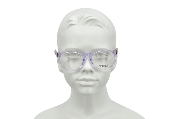  Versace VK3321U Eyeglasses Kids Full Rim Round Shape 