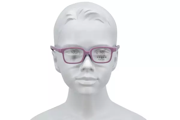  Vogue VY2016 Eyeglasses Youth Kids Full Rim Pillow Shape w/Strap 