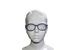 Nano Vista Sprite-SC-3.0 NAO306 Eyeglasses Youth Kids Full Rim w/Clip-On