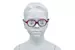 Vogue VY2011 Eyeglasses Youth Kids Full Rim Pillow Shape w/Strap