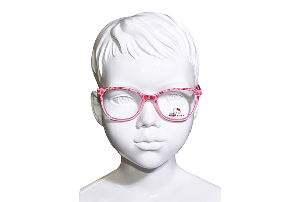  Hello Kitty HK379 Eyeglasses Youth Kids Girl's Full Rim Cat Eye 