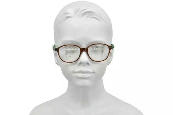  Lafont Oscar Eyeglasses Youth Kids Full Rim Round Shape 