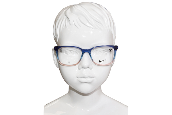  Nike 5054 Eyeglasses Youth Kids Girl's Full Rim Square Shape 