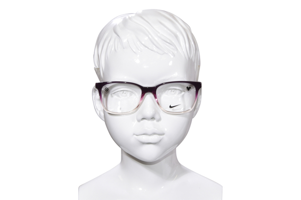  Nike 5054 Eyeglasses Youth Kids Girl's Full Rim Square Shape 