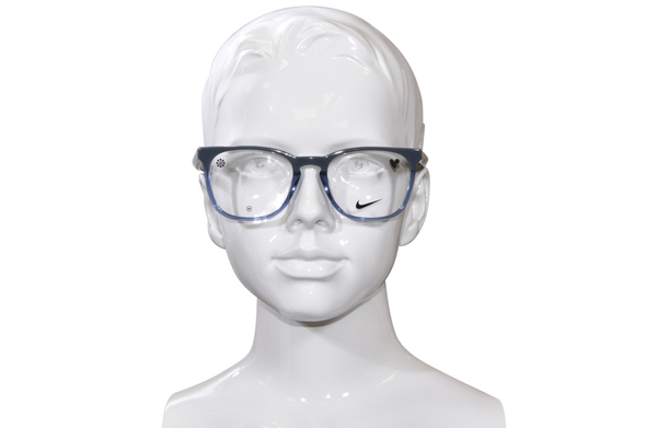  Nike 5055 Eyeglasses Youth Kids Boy's Full Rim Square Shape 