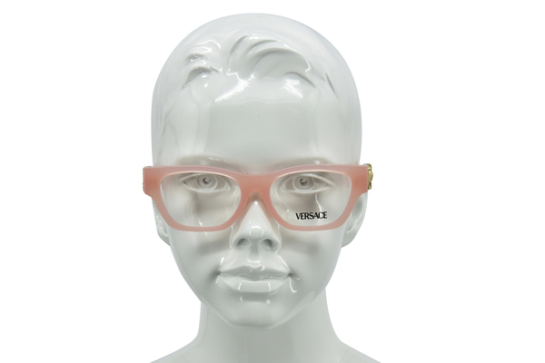  Versace VK3008U Eyeglasses Youth Kids Girl's Full Rim Round Shape 