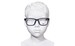 Nike 5038 Eyeglasses Youth Kids Boy's Full Rim Rectangle Shape