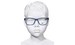 Nike 5048 Eyeglasses Youth Full Rim Rectangle Shape