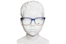 Nike 5054 Eyeglasses Youth Kids Girl's Full Rim Square Shape