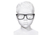 Nike 5544 Eyeglasses Youth Kids Full Rim Rectangle Shape
