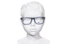 Nike 5544 Eyeglasses Youth Kids Full Rim Rectangle Shape