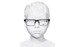 Nike Eyeglasses Youth Kids Full Rim Rectangle Shape