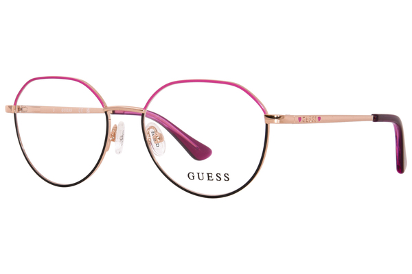 Rimless Guess Round Eyeglasses Guess GU9232 005 Youth Kids